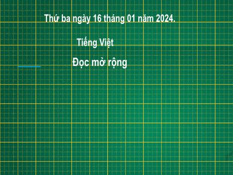 Bài giảng Tiếng Việt 2 (Đọc mở rộng) Kết nối tri thức - Bài 2: Mùa nước nổi - Năm học 2023-2024 - Mai Thị Thuận