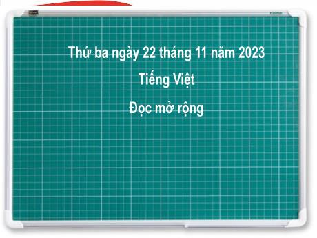 Bài giảng Tiếng Việt 2 (Đọc mở rộng) Kết nối tri thức - Bài 20: Nhím nâu kết bạn - Năm học 2023-2024 - Mai Thị Thuận
