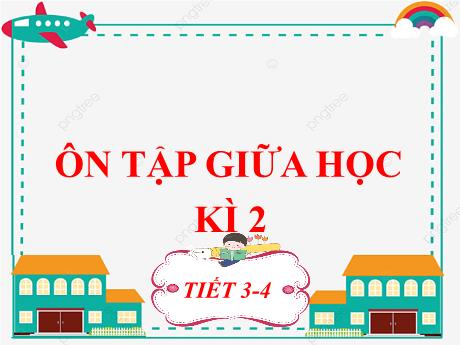 Bài giảng Tiếng Việt 2 (Nói và nghe) Kết nối tri thức - Ôn tập giữa học kì 2 (Tiết 3+4) - Mai Thị Thuận