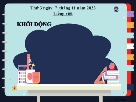 Bài giảng Tiếng Việt 2 (Tập đọc) Kết nối tri thức - Bài 17: Gọi bạn - Năm học 2023-2024 - Hà Thị Mỹ Hướng