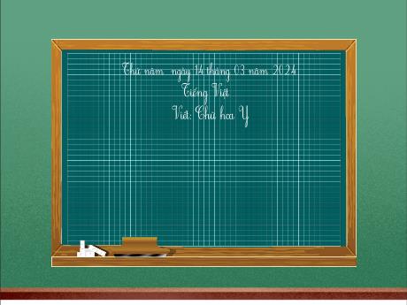 Bài giảng Tiếng Việt 2 ( Tập viết) Kết nối tri thức - Bài 15: Viết chữ hoa Y - Năm học 2023-2024 - Nguyễn Thị Hồng Thuần