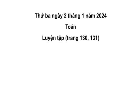 Bài giảng Toán 2 (Kết nối tri thức) - Bài 34: Ôn hình phẳng - Năm học 2023-2024 - Mai Thị Thuận