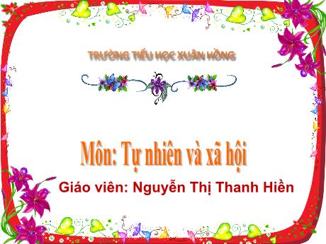 Bài giảng Tự nhiên và Xã hội 1 (Kết nối tri thức) - Bài 24: Tự bảo vệ mình (Tiết 2) - Nguyễn Thị Thanh Hiền